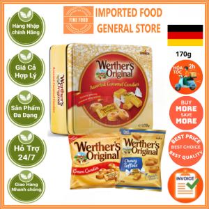 Hộp quà kẹo Werthers Original Assorted Caramel Candies 170g