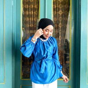 CANDY.GROSIR - Ruby Blouse Satin Premium
