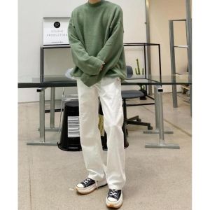 Quần baggy nam ống rộng bigsize trắng đen phong cách Hàn Quốc LUTAVA QD18