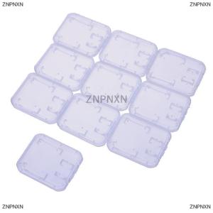 [COD] ZNPNXN 10pcs CLEAR Plastic Memory Card Case Micro SD TF Card Storage BOX Protection