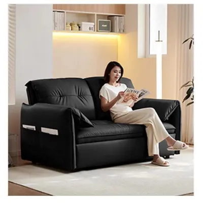 Scratch Proof Folding Sofa Bed Space Saving Pull Out Couch for Small Apartment Living Room 2 in 1 Convertible Single/Double Sleeper with Cat Claw Resistant Fabric + Free Shipping