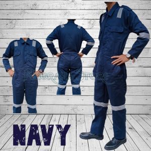 TERLARIS M-4XL Wearpack Safety / Wearpack Langsungan / Wearpack Kerja - Seragam Proyek - Bengkel - Sekolah Coverall - Overall Scotlight