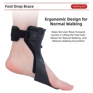 PURETEN Lightweight AFO Foot Drop Brace Invisible Varus Foot Correction Drop Foot Brace Physical Therapy Pain Relief Ankle Brace Support for Walking