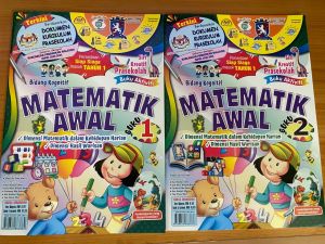 [2 in 1] Buku Aktiviti Matematik Awal Prasekolah Buku 2 | Siri Kreatif Prasekolah | KSPK