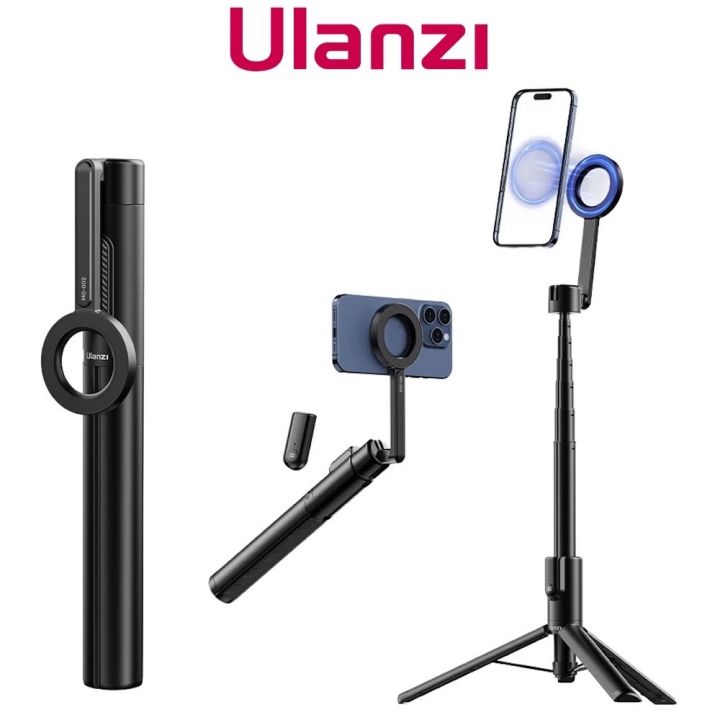 Ulanzi MG-002 164cm Max Magnetic Phone Holder Tripod Selfie Stick
