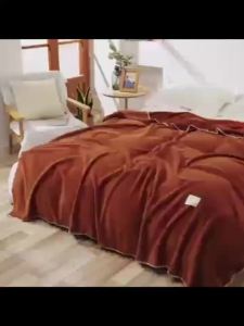 Germany ZSvip High-End Milk Velvet Blanket Office Nap Sofa Cover Blanket Coral Fleece Air Conditioning Single Blanket LZD