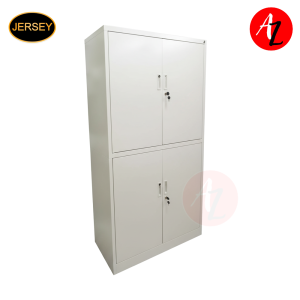 Jersey JS-G13 Beige Swing Metal Door Cabinet 4 Swing Doors