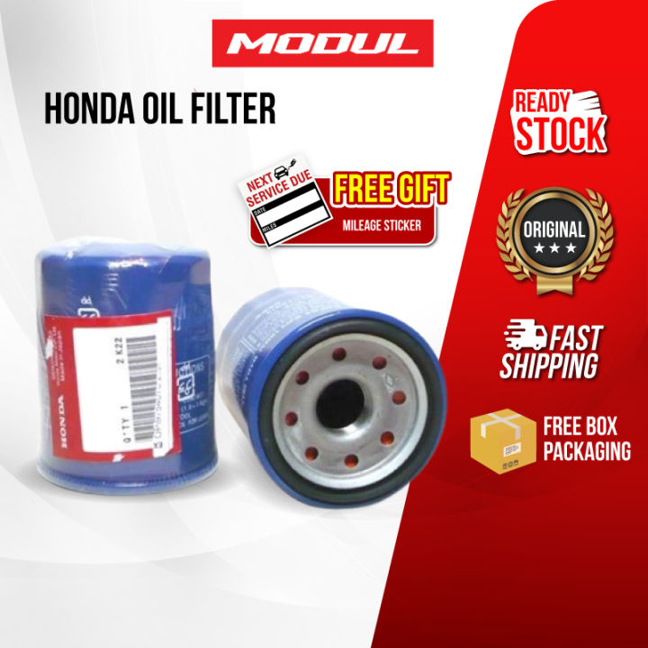 ORIGINAL HONDA GENUINE OIL FILTER ( 15400RAFT01 ) Engine Parts Car