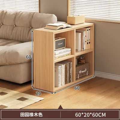 Rak Buku Floor Standing Bookshelf Storage Cabinet Low Organizer Shelves Cubby Bookcases Kids School Bag Storage Rack BTP