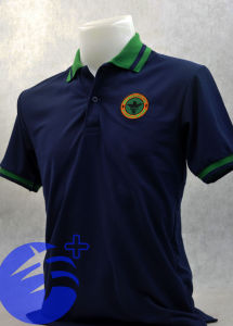 🔥Sale ลดแรง🔥สีกรมท่าเสื้อโปโล พนักงานกระทรวงสาธารณสุข (พกส.) ผ้าเกรดแบรนด์เนม นุ่มลื่นใส่สบาย