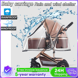 SG [READY STOCK] Stroller windproof dustproof and rain cover stroller waterproof rainproof stroller rain cover baby stroller rain cover windshield rain cover waterproof rain cover universal 童車防風防塵雨罩童車防水、防雨童車雨罩 嬰兒車雨罩擋風玻璃雨罩防水雨罩通用
