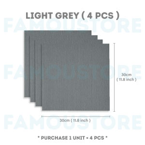 Famoustore 8PCS 30X30CM Non Slip Floor Carpet Tiles Japanese Puzzle Self Adhesive Carpet Office Bedroom Living Room Karpet Lantai 地毯