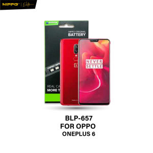 Hippo Baterai OPPO BLP-657 OPPO ONEPLUS 6 3300mAh Battery Batere Batrai Batre Original Cell Garansi resmi