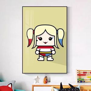 Marvel Avengers Alliance cartoon mural for boys bedroom headboard wall hanging picture waterproof poster mural NO frame