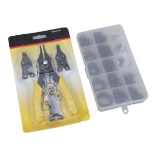 Sturdy 261Pieces Retaining Rings Set Portable Accessory for Home and Professional Use Featuring Snap Rings Pliers