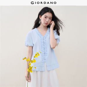 Giordano Women Women Shirt - Loose Fit Free Shipping 18346306
