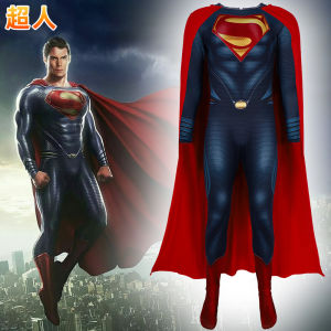 Halloween costume superman man of steel cosplay costume kent onesie cosplay costume tights holiday gift