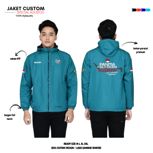 Jaket Panitia Agustus 2025 Dirgahayu Kemerdekaan RI Custom Satuan Wf Bisa Desain Sendiri