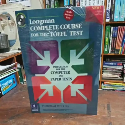 Buku LONGMAN Complete Course For The TOEFL (INGGRIS) + AUDIO