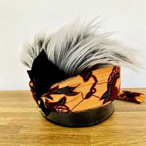 Topi Udeng Madura Rambut Palsu/Iket Kepala Madura Batik/Blangkon Jawa /Udeng Bali/Topi Cowok 2024