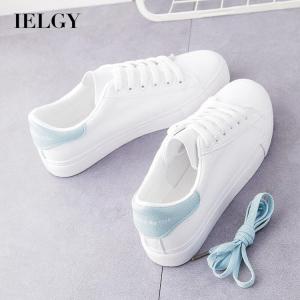 IELGY womens fashion simple and versatile small white sneakers