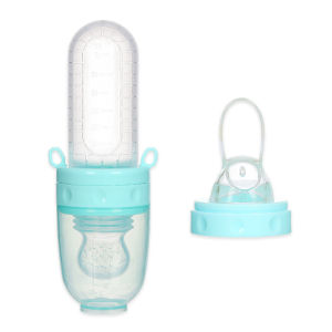 Hamshmoc Multi-Function Baby Supplementary Feeding Dispensings With Two Pacifiers And Spoon Baby Silicone Soft Squeeze Spoon For ChildrenS Feeding Tableware