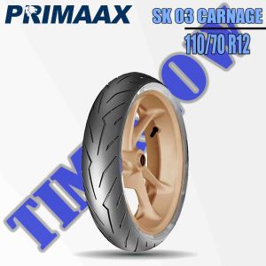 Ban Motor VESPA MATIC PRIMAAX SK 03 CARNAGE 110/70 Ring 12 Tubeless