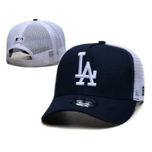 Mũ New Era New La NY màu đen và trắng mũ bóng chày của các đội Yankees và Dodgers.