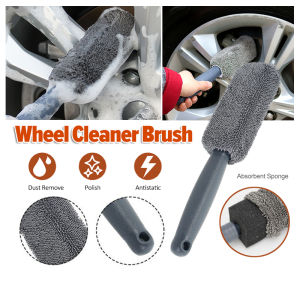 Car Duster Brush Wash Mop Mipe Wax Mop Brush Sweep Car Cleaning Microfiber Brush Expansion Round Car Wax Mop 75CM