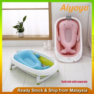 Baby Bathtub Mat Baby Bath Mat Infant Bath Pad Bathing Bed Bathing Mat Newborn Infant Shower Tubs Seat Floating Soft Air Cushion Shower Safety Toddler