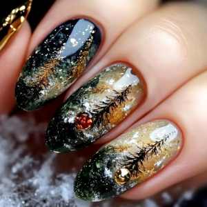 Almond Press on Nail Glossy Fake Nail Stick on Nail in 12 Sizes24Pcs French Nail Tips for DIY Nail Art Decorations