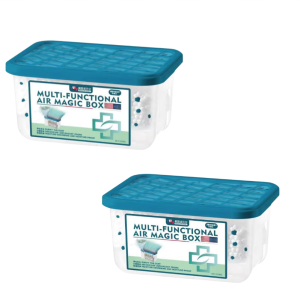 Moisture-Absorbing Dust-Removing Odor-Decomposing Air Magic Box Dehumidifying Anti-Mold Box Drawer Wardrobe Mold Proof Magic Box Removes Odor