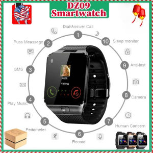 DZ09 Professional Smart Watch 2G Signal TF Camera Waterproof Watch GSM Mobile Phone Large Capacity Suitable for Android IOS