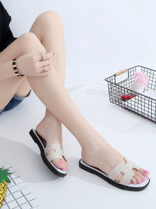 Korean Fashion Women Sandals Flat Slippers (add two sizes)