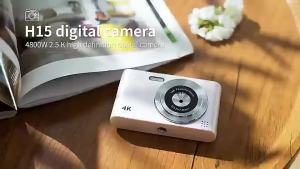[SG READY STOCK] 5Color 1080P Digital Camera Video Camcorder 48MP Photo 16X Zoom Anti-shake HD digital retro camera
