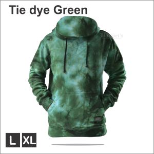Ballpets Sweater Hoodie Tyedye Sweater Pria Hoodie Tyedye Sweater Pria Motif ukuran L XL