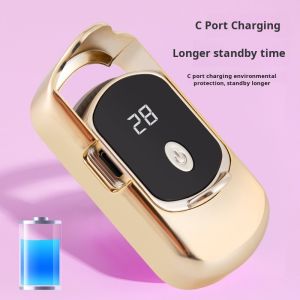 Portable Electric Mini Eyelash Curler Long Lasting Curl Heated Rechargeable Eyelash Curler