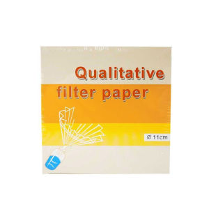 100pcs 12.5cm Qualitative Filter Paper For School Experiment Paperr
