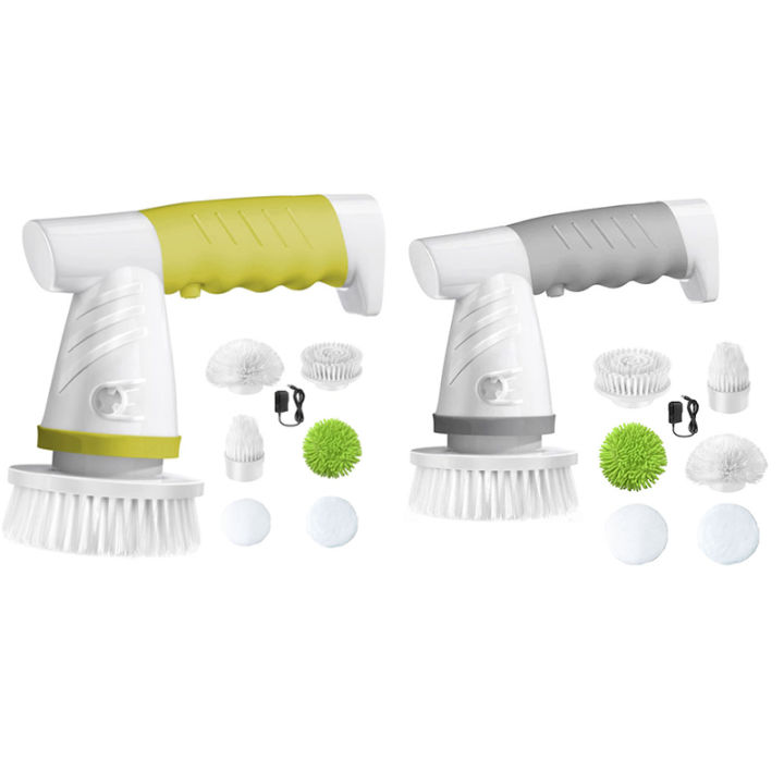 Electric Spin Scrubber - Cordless Bathroom And Kitchen Cleaning Tool
