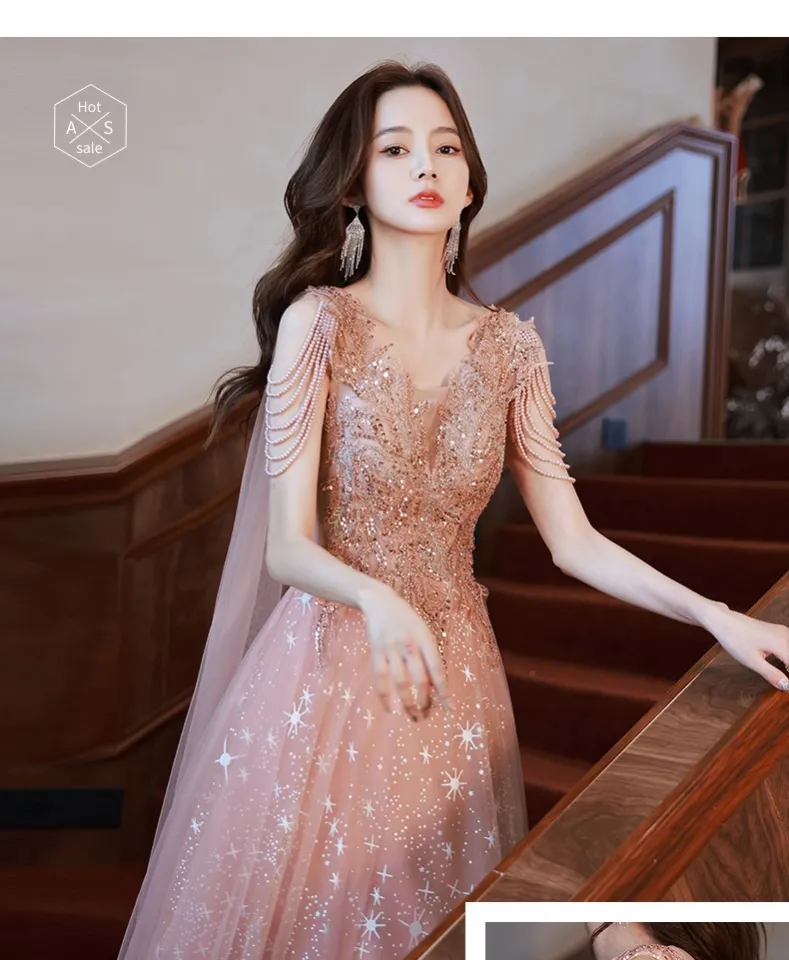 EAGLELY Luxury Elegant Classy High-End Banquet Sequins Glitter