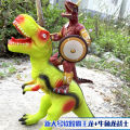Simulasi Mainan Dinosaur Getah Lembut Overlord Pahlawan Naga Kit Garaj Silikon Kanak-Kanak Budak Lelaki Model Mainan Plastik Lembut. 