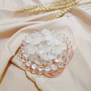 Vụn đá thạch anh trắng (Clear Quartz) đá thanh tẩy