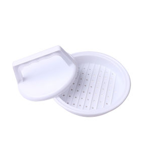Round Hamburger Patty Press Kitchen Burger Meat Pie Burger Mould Hamburger Patty Maker Manual Grill Press DIY Cooking Tool