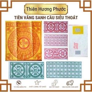 Vàng mã đô cúng cầu vãng sanh cho người mất