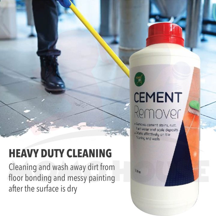 SONS 21 Cement Remover Removes Cement Stain & Grout & Rust & Hard