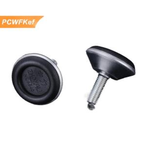 【PCWFKef】 5 chiếc chân đồ nội thất bằng thép Chân đế chống trượt chân tủ để bàn chân đế cân bằng điều chỉnh được vít M8 M10 15mm-27mm