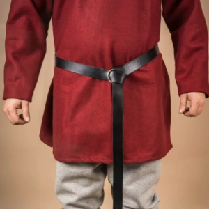 Da Retro vành đai Thời Trung Cổ vành đai dây thắt lưng vegvisir chất liệu da PU O thắt lưng khoen tròn Phục Hưng hiệp sĩ khóa vành đai da