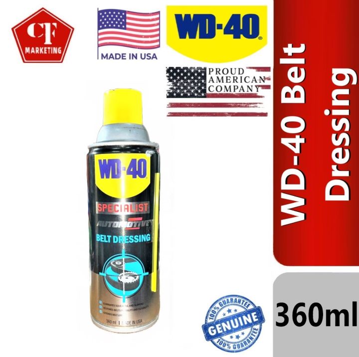 WD40 Specialist Belt Dressing (360ml) Lazada