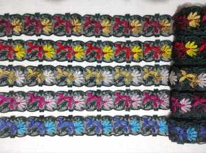 Renda Roll Pinggiran Gamis Gaun Mukena Kebaya Lebar 6 cm Motif Shanrilla