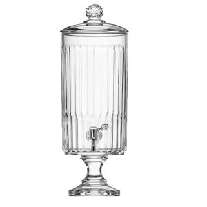 BÌnh Thủy Tinh Vân Nổi Đựng Nước Hoa Quả Có Vòi Dung Tích 3-5 L Phong Cách Hoàng Gia Sang Trọng